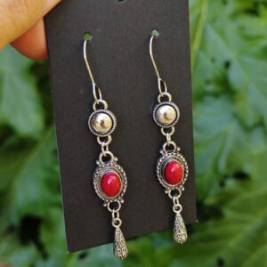 Amazigh Magnifiques boucles d oreilles kabyles métal Earrings