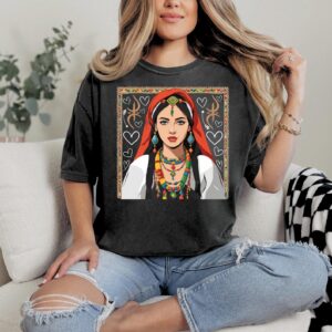 Berber Kabyle Tifinagh Amazigh Yaz Symbol Comfort Colors T-Shirt
