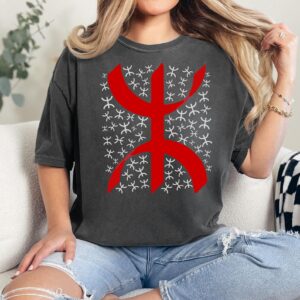 Berber Kabyle Tifinagh Amazigh Yaz Symbol Tattoo Art T-Shirt