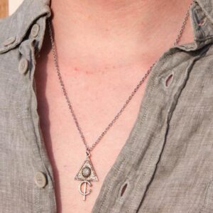 Amazigh Parure fibule Stainless Steel Necklace berbères Earrings