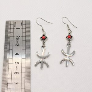 Amazigh Boucles d'oreilles YAZ tifinagh d oreilles Adaptation