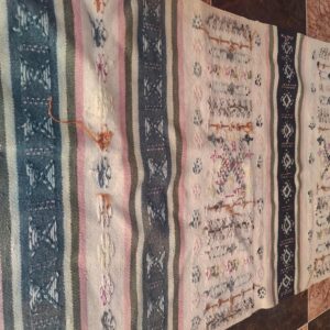 Berber Vintage antique Handwoven Textile Tribal Rug Runner
