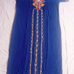 Berber Traditional Caftan Dress Girls Medium Black Kaftan