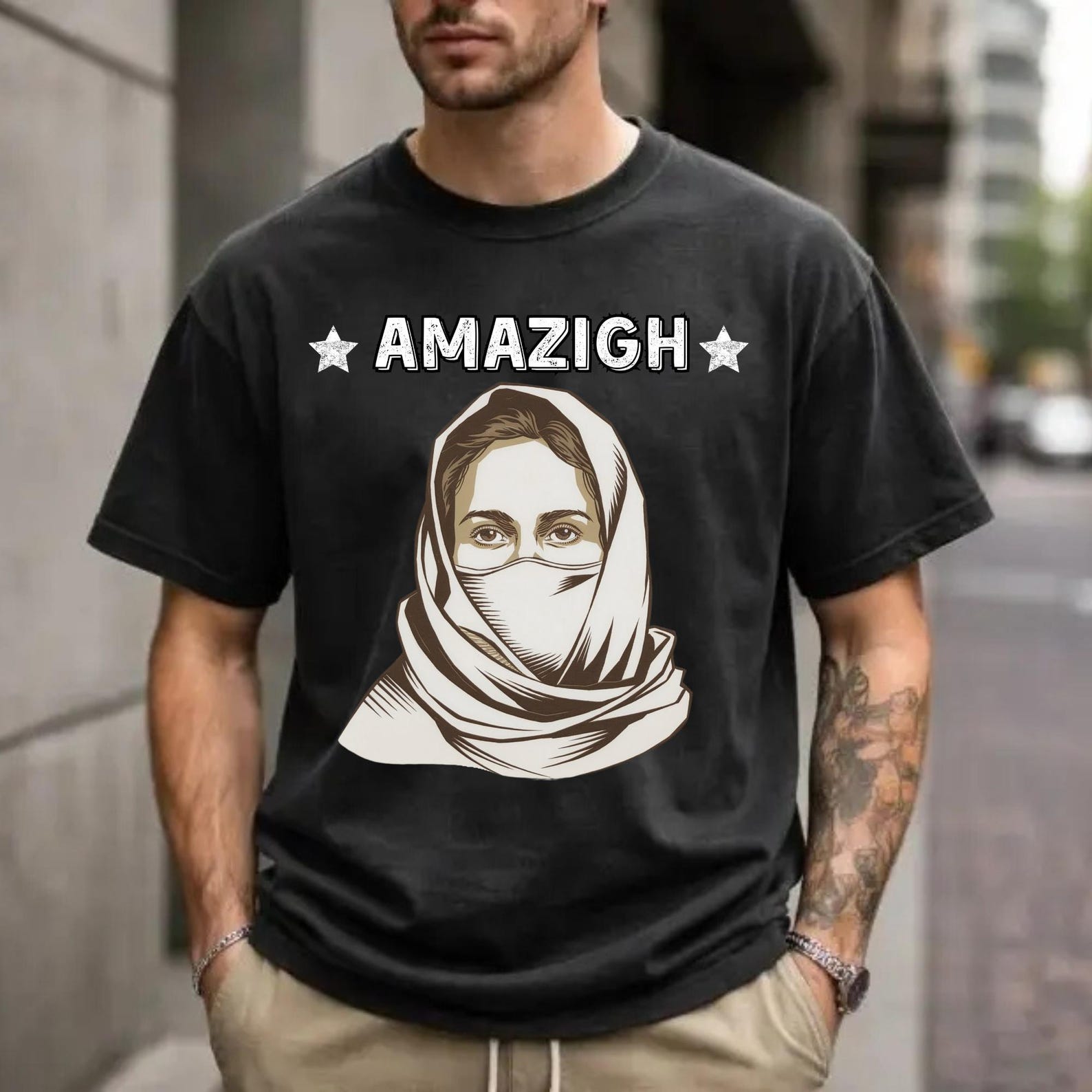 Berber Dress. TShirt & Women.. Yaz Symbol Shirt. Tattoo. Tattoo. Shirt