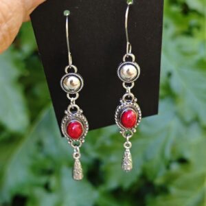 Amazigh Magnifiques boucles d oreilles kabyles métal Earrings
