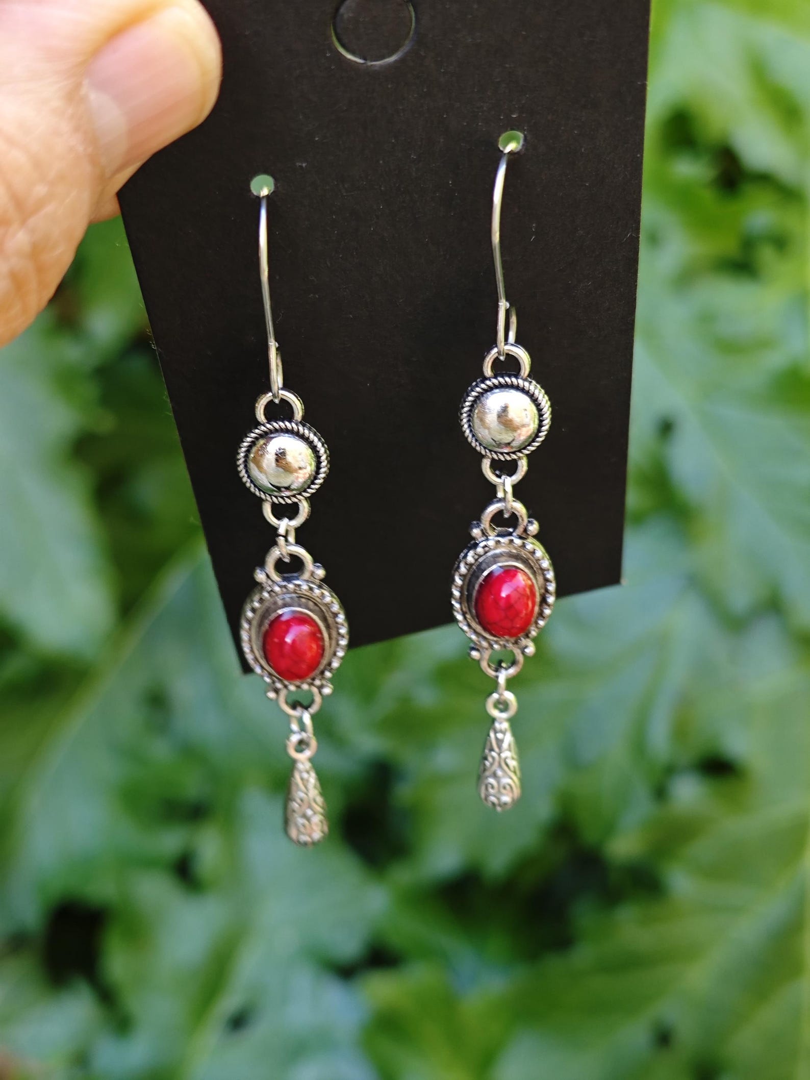 Amazigh Magnifiques boucles d oreilles kabyles métal Earrings
