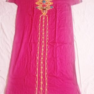 Berber Traditional Caftan Dress Girls Medium Black Kaftan