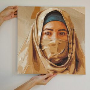 Amazigh Berber Kabyle Tuareg Woman Sahara Digital Download Wall Art