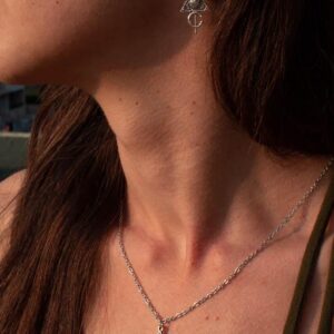Amazigh Parure fibule Stainless Steel Necklace berbères Earrings