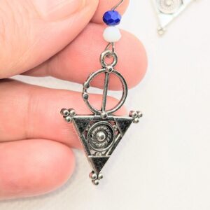 Amazigh Boucles d oreilles berbère femme argent Earrings