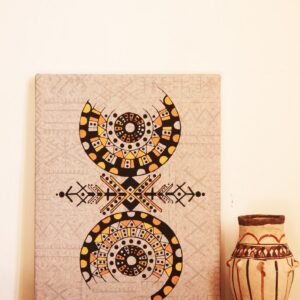 Amazigh Free Human Symbol Printable Line Art Wall Art