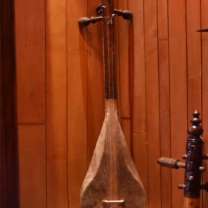 Amazigh Traditional Loutar 4-String Plucked Lute Handmade Musical Instrument