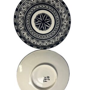 Amazigh Handpainted Ceramic Serving Set Teapot Juice Tagine