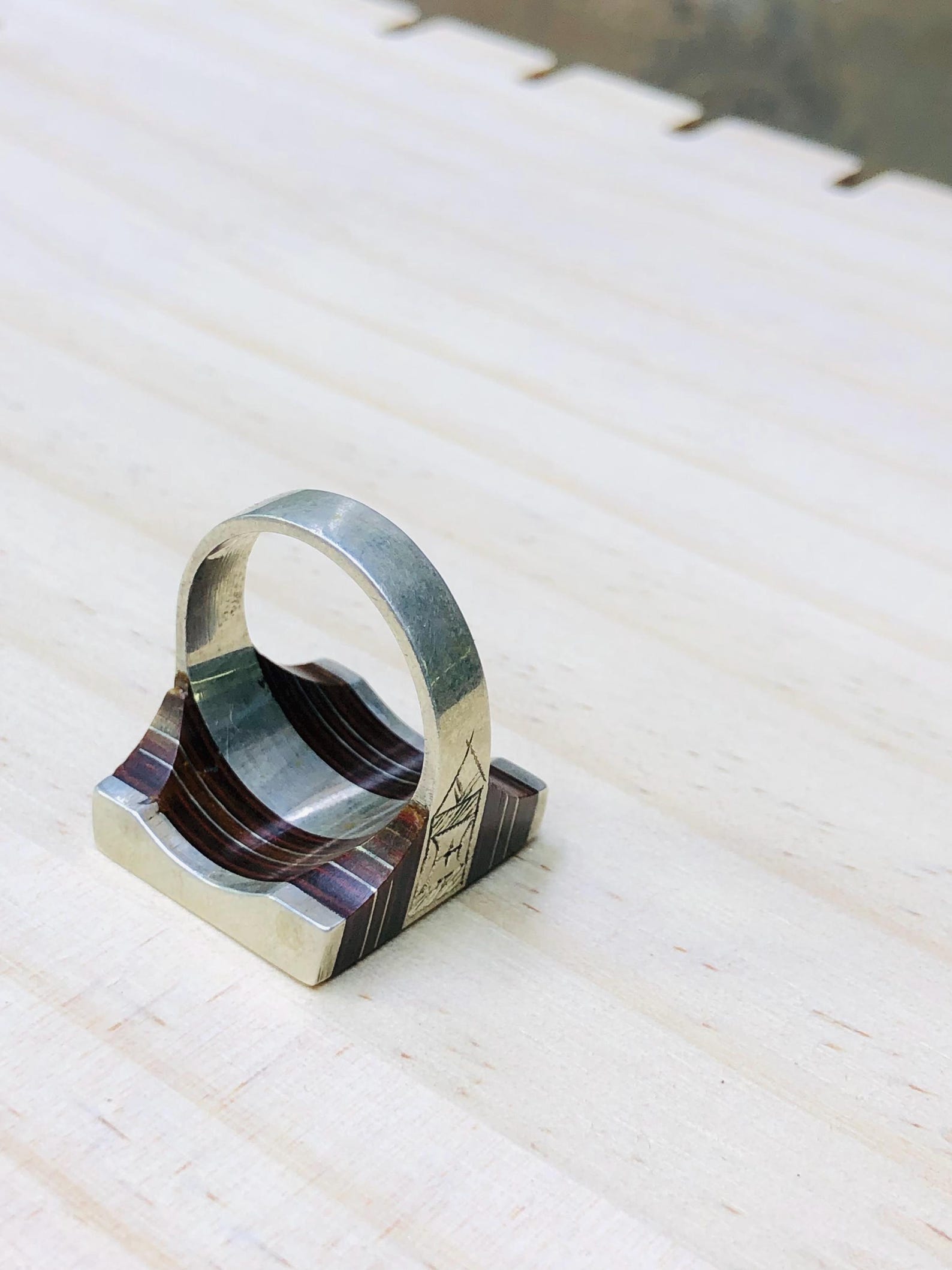 Amazigh Bague en argent Tribal Touareg Berbère Ring