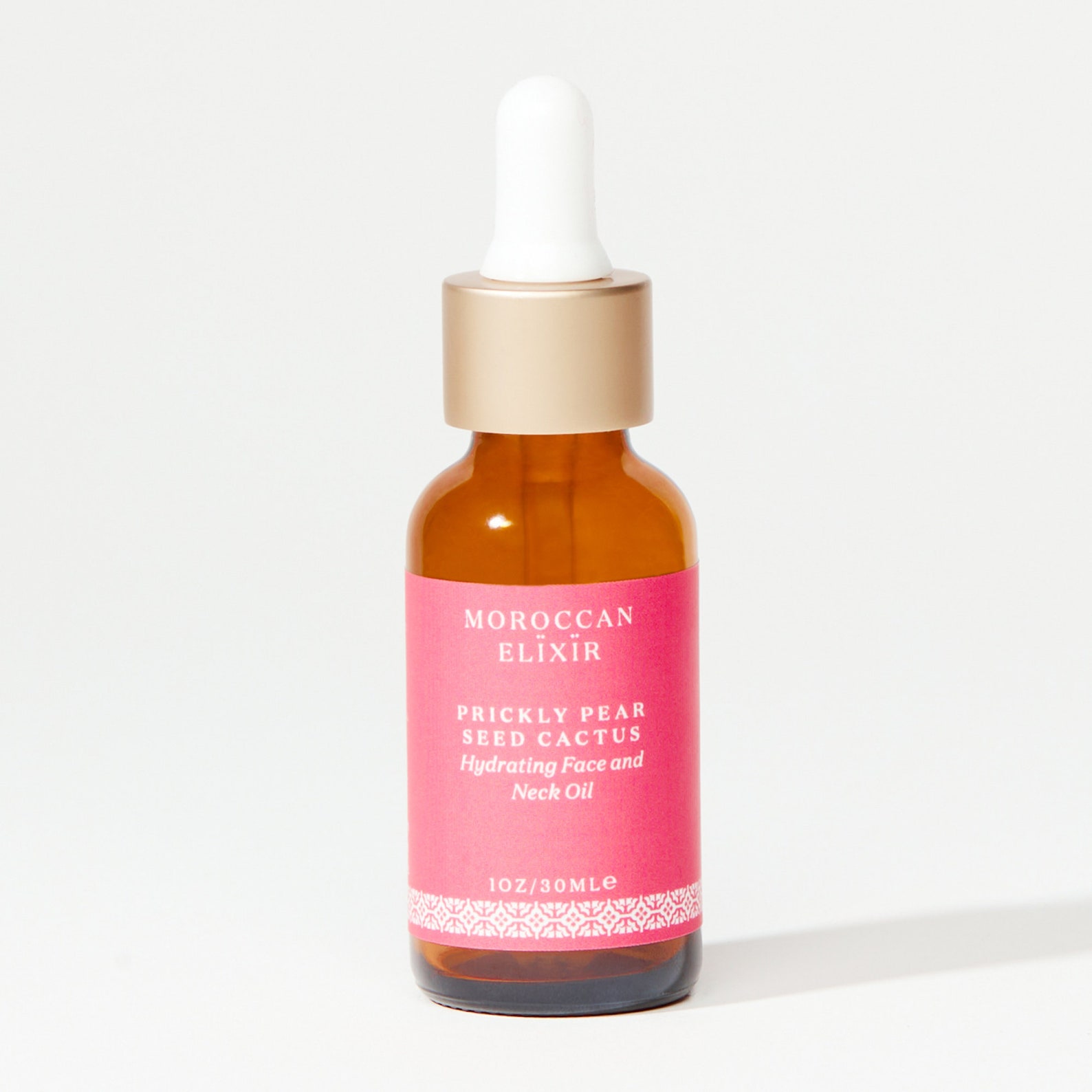 Berber Prickly Pear Cactus Face Neck Oil for Everyday Heritage Style Use