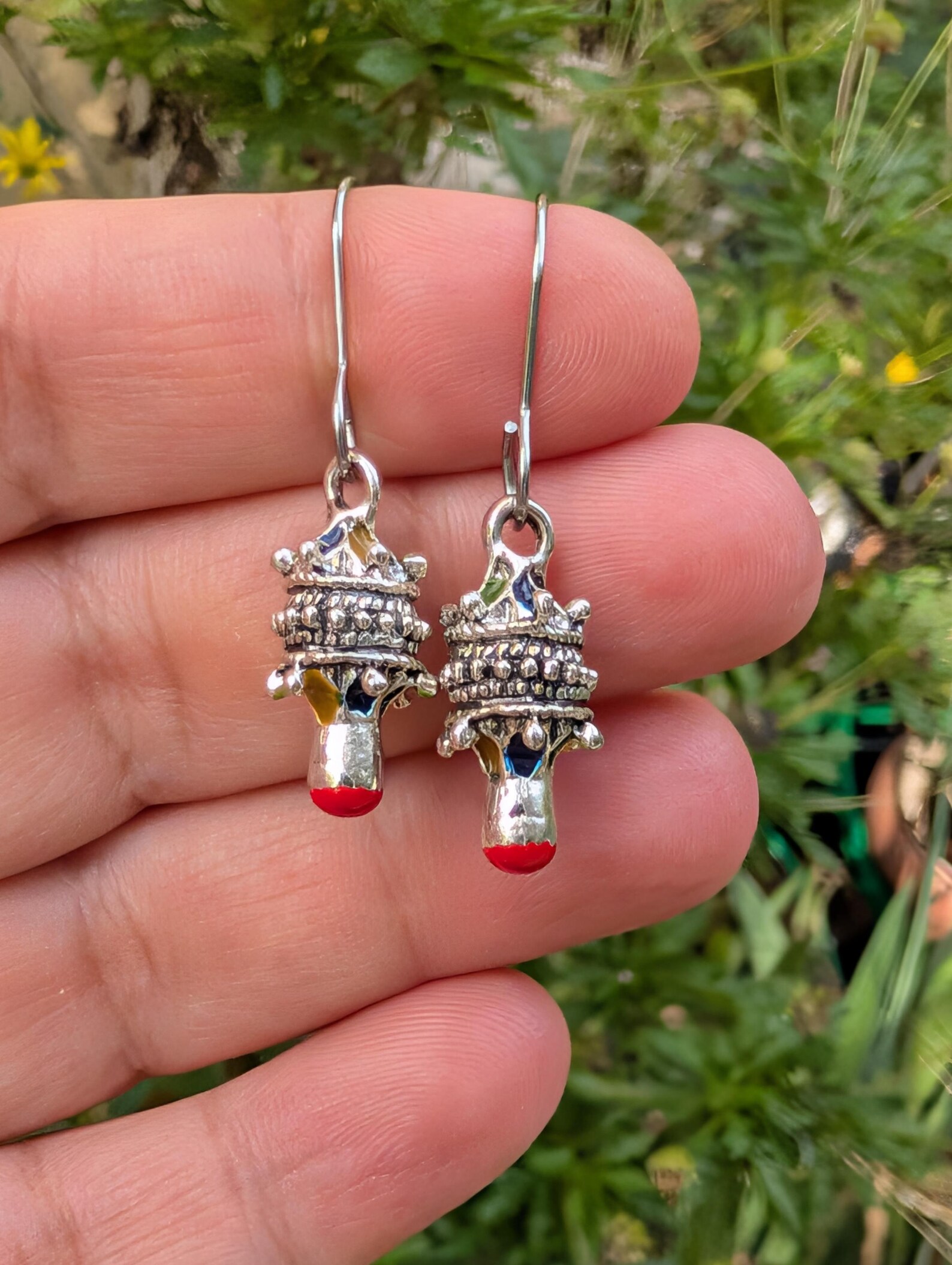 Amazigh Boucles d oreilles femme- kabyle berbère traditionnelle