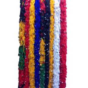 Handmade Amazigh Traditional Colorful Sequin Folk Dance Waist Belt