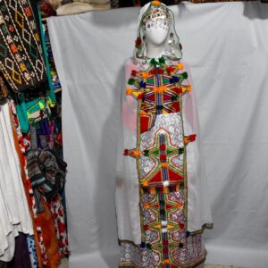 Berber Wedding Dress Caftan Headdress Burnouse Set Kaftan