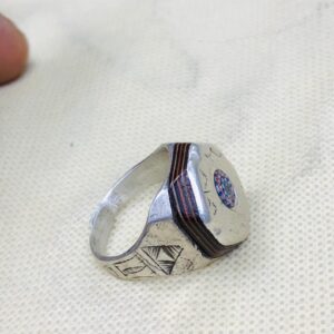 Amazigh Jewelry Traditionnels Marocains Ring Berbère Silver Handmade