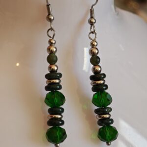 Berber Boucles d oreilles perles en verre Earrings