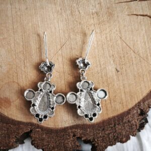 Traditional Kabyle Amazigh Berbères Handmade Colorful Dangle Earrings