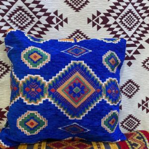 Berber Cushion Cover Cotton Chenille Pattern Boho Pillow