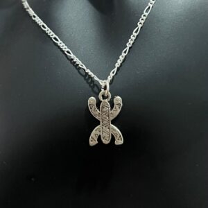 Berber Handmade Sterling Silver Yaz Pendant Necklace Jewelry