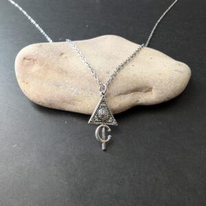 Amazigh Berber Kabyle Fibule Stainless Steel Pendant Necklace