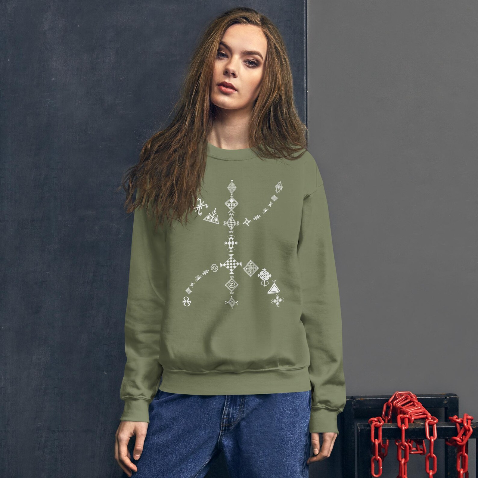 Amazigh Berber Tifinagh Alphabet Your Support Graphic Cultural T-Shirt
