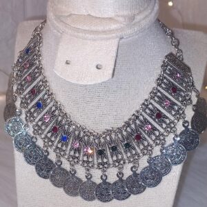 Amazigh Traditional Tasfift Handmade Tribal Jewelry Atlas Necklace