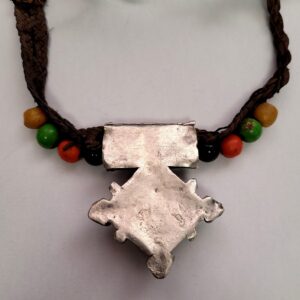 Amazigh Rare Authentic Tribal Silver Croix Pendant Necklace
