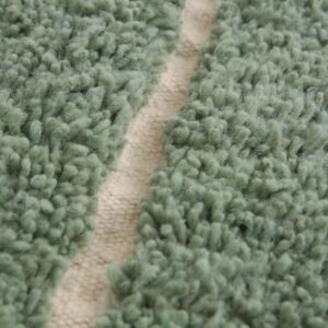 Berber Custom Design Wool Geometric Neutral Living Room Rug