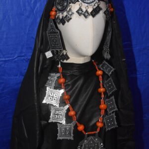 Berber dress with headband and Ethnic Head necklace