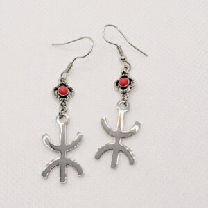 Amazigh Boucles d'oreilles YAZ tifinagh d oreilles Adaptation