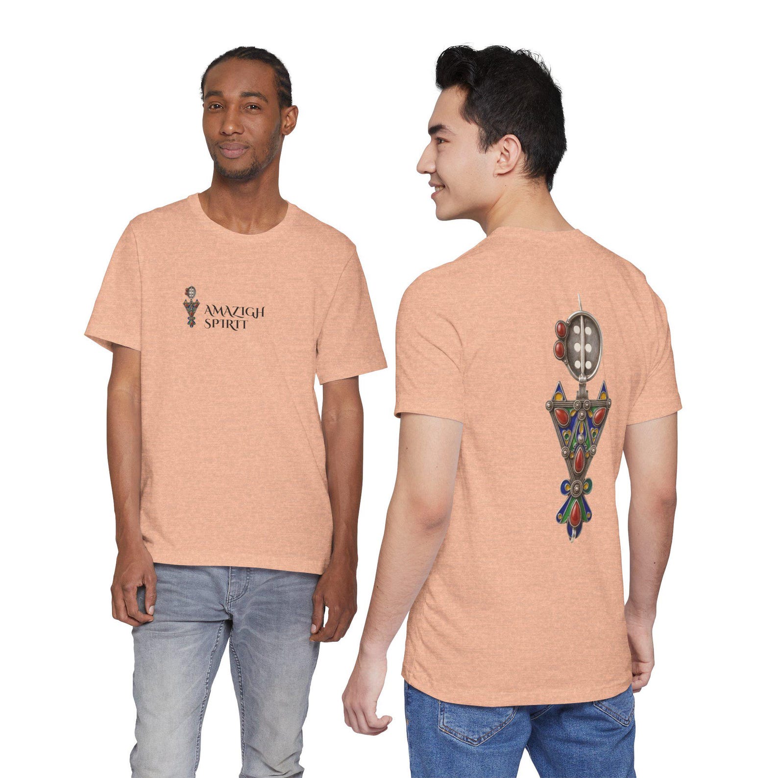 Berber Spirit T-shirt Soft Cotton Heritage Graphic Shirt