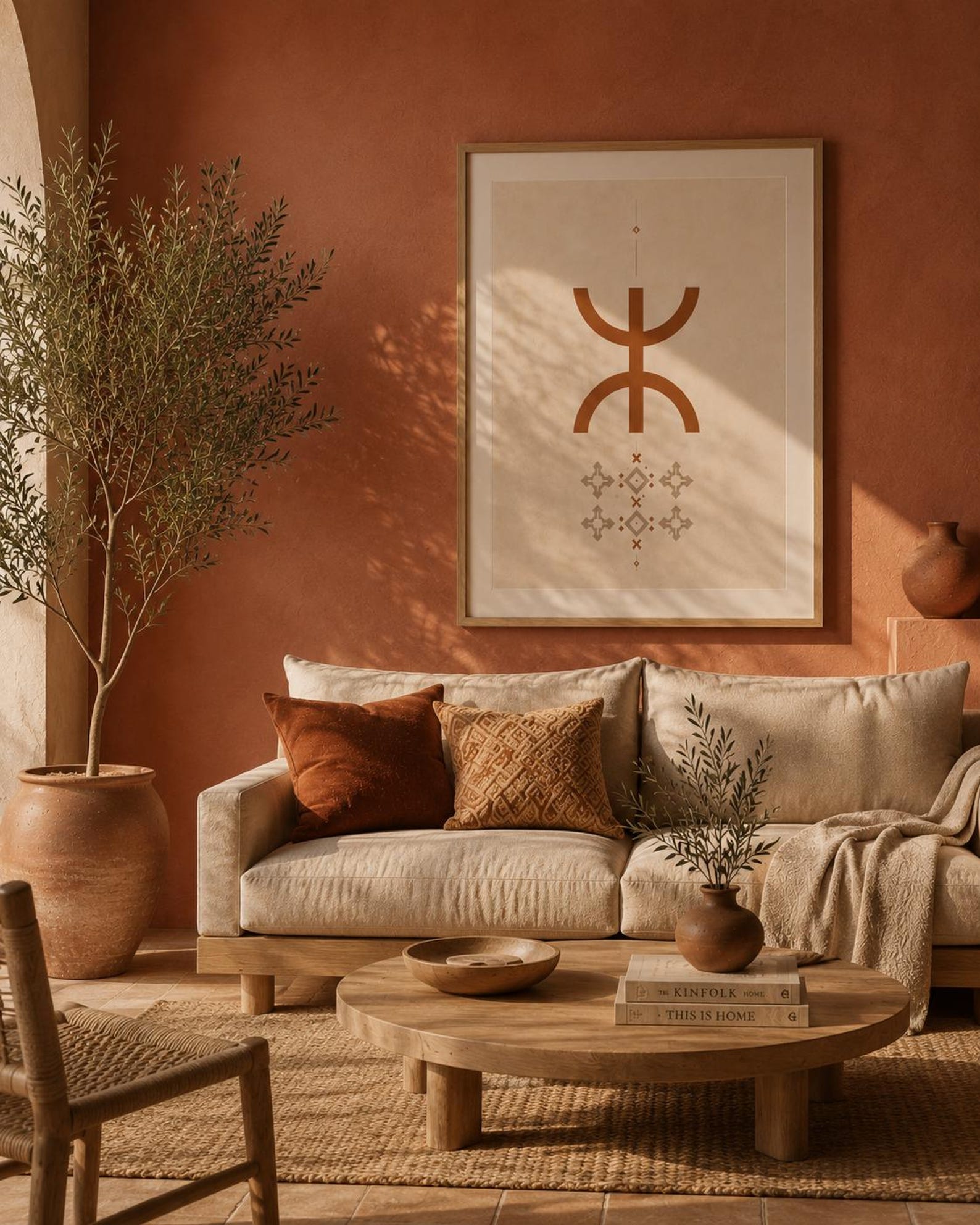 💾 Amazigh Symbols Collection Tifinagh Wall Art Design Set