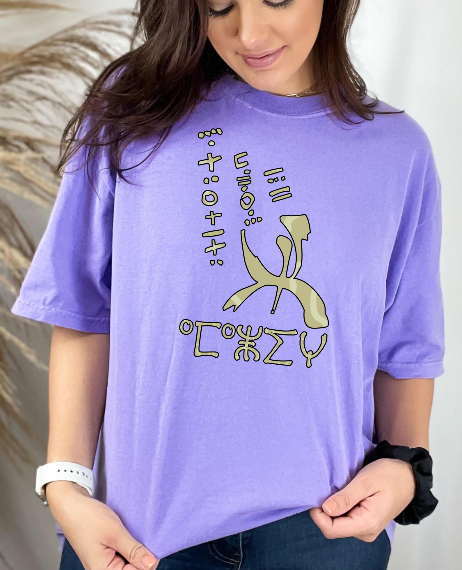 Berber Kabyle Yaz Shirt - Black Distinctive Style