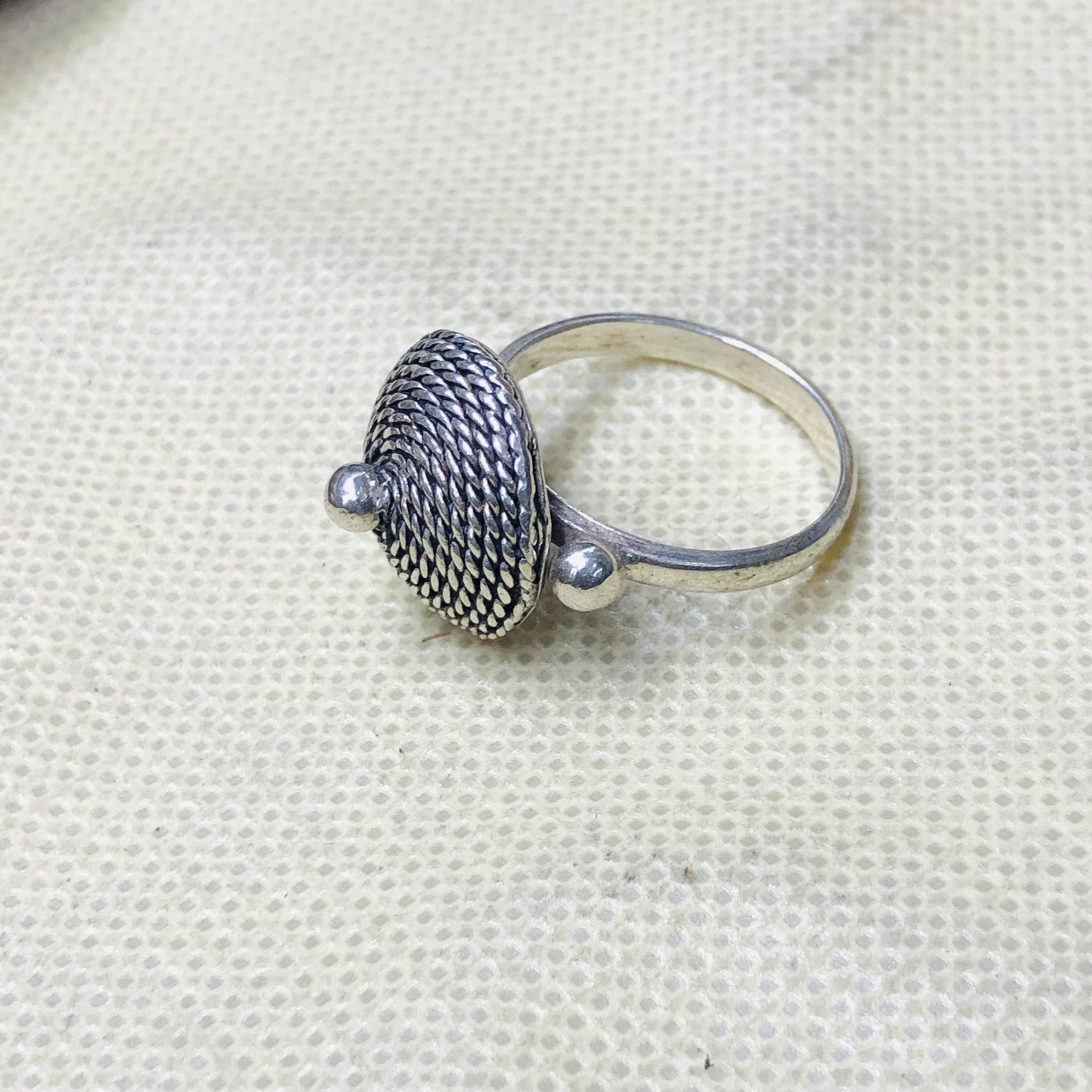Amazigh Gravure amazighe Ring Silver Tribal Touareg Berbère