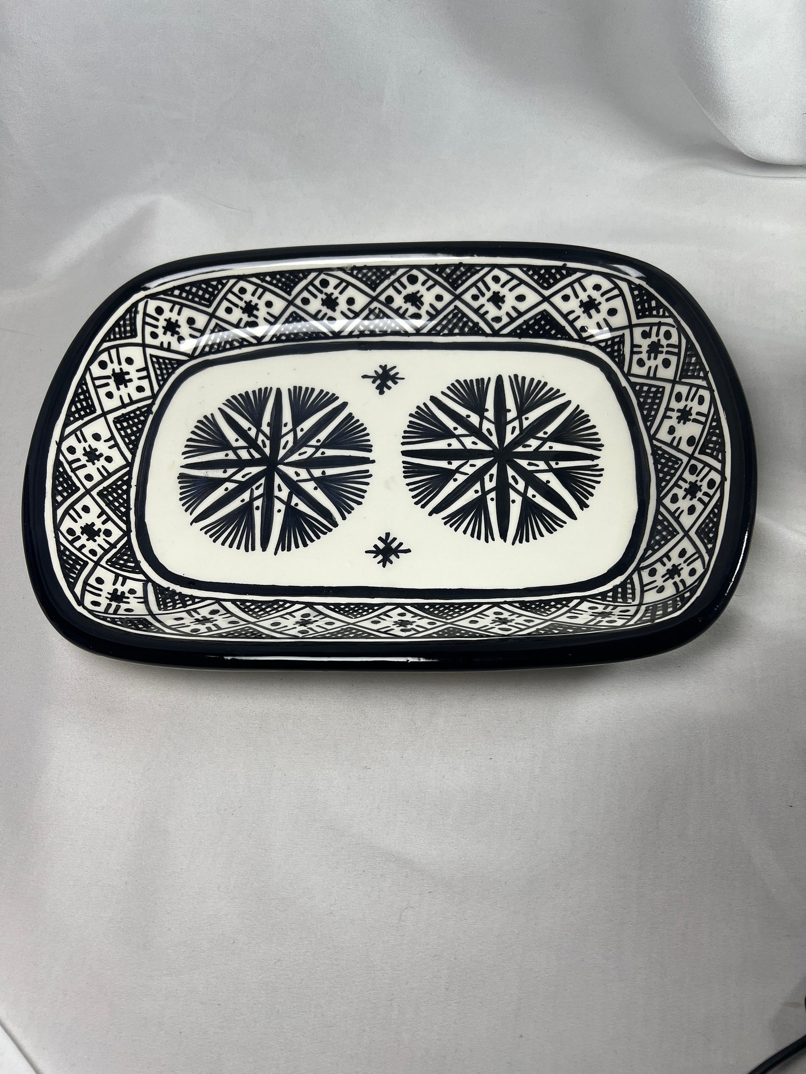 Berber serving table set water juice black Tagine