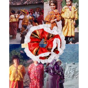 Amazigh Kabyle Fouta Oversized Handmade Scrunchie Hair Accessory