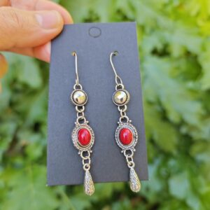 Amazigh Magnifiques boucles d oreilles kabyles métal Earrings