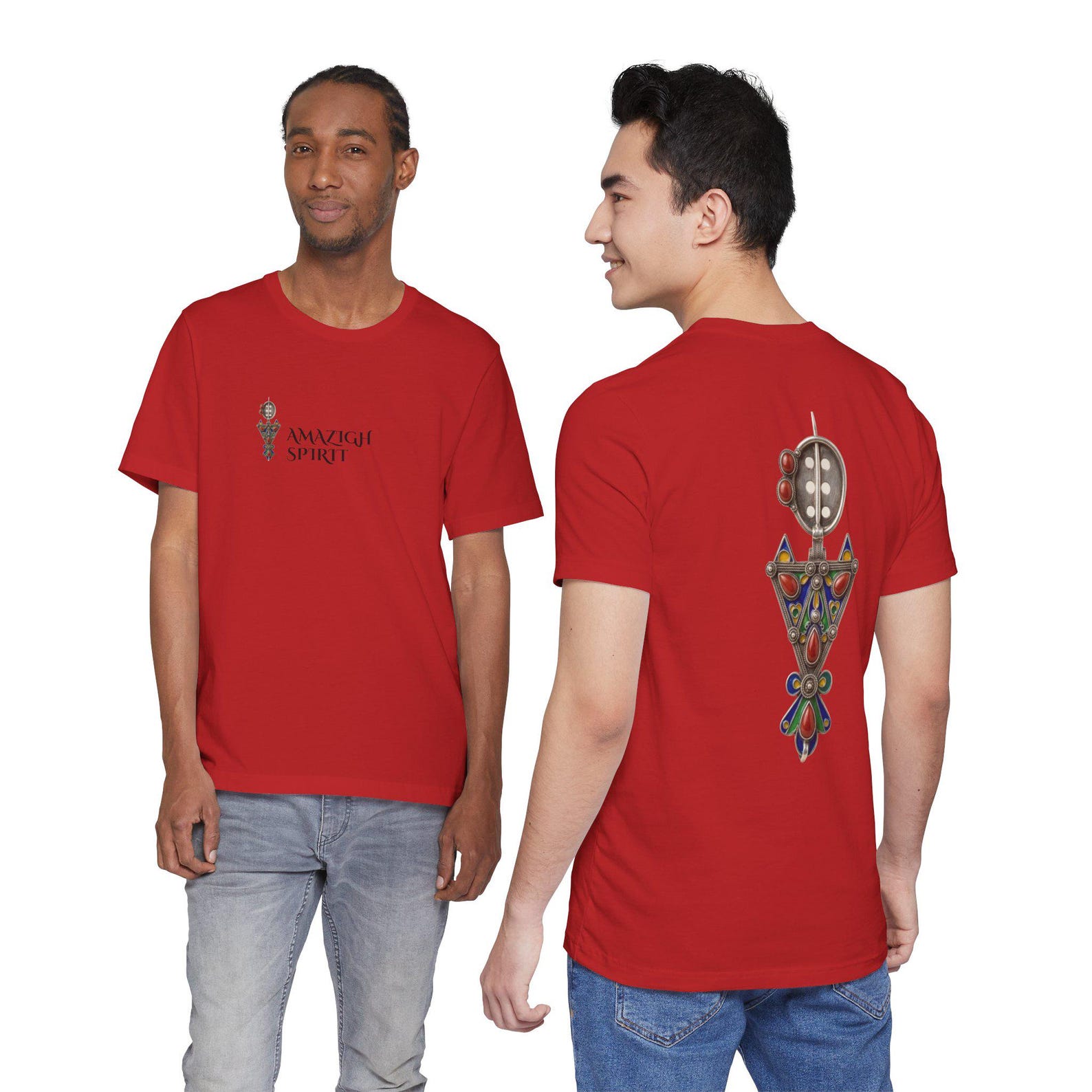 Berber Spirit T-shirt Soft Cotton Heritage Graphic Shirt
