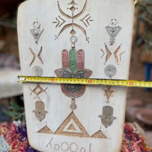 Berber Handmade Willow Wood Hamsa Wall Decor Symbols Boho Art