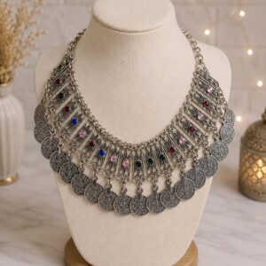 Amazigh Traditional Tasfift Handmade Tribal Jewelry Atlas Necklace