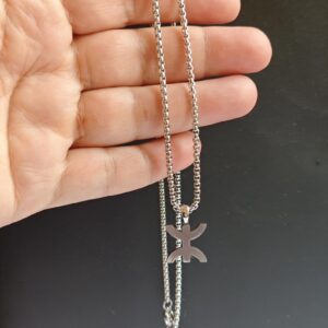 Amazigh Berber Kabyle Tifinagh Yaz Stainless Steel Men's Pendant Necklace