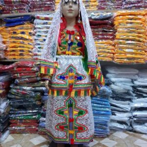 Berber Girl Outfit Traditional Dress Set Caftan Kaftan