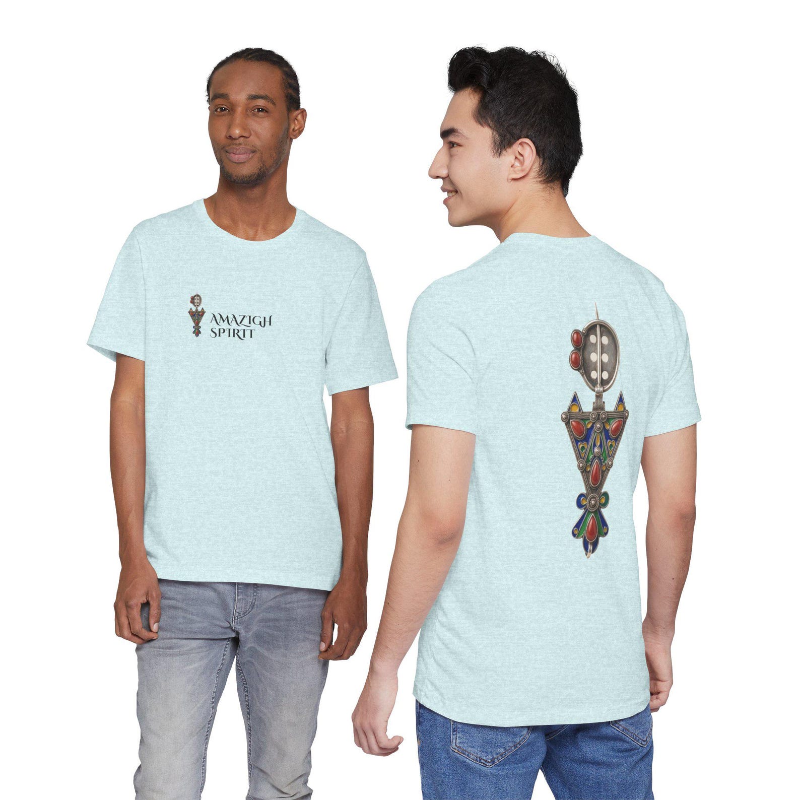 Berber Spirit T-shirt Soft Cotton Heritage Graphic Shirt