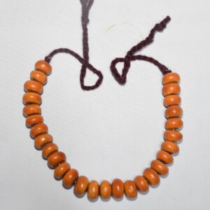 Old Berber Amazigh Loban Ambar Resin Tribal Statement Necklace