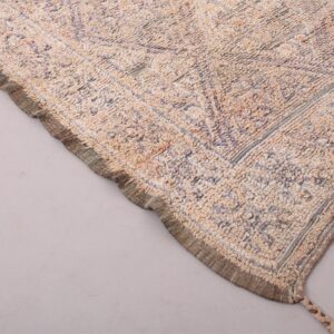 Berber Vintage Wool Rug 6.4 ft x 11.1 ft