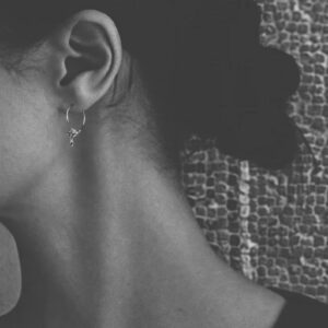 Berber Solid 18k Gold Tuareg Evil Hoops Earrings
